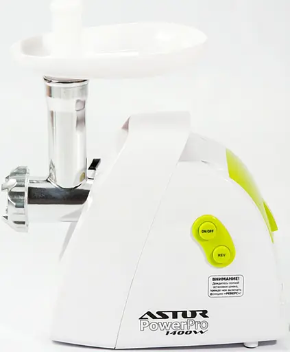 М`ясорубка Astor MG 1901 (1,4кВт) томатопрес - фото 3