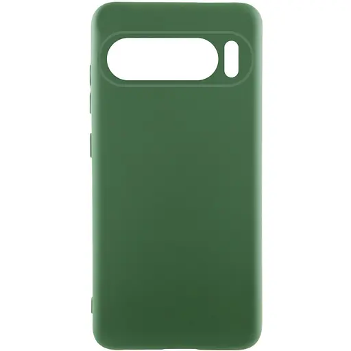 Чохол Silicone Cover Lakshmi (AA) для Google Pixel 9 / 9 Pro Зелений / Dark green
