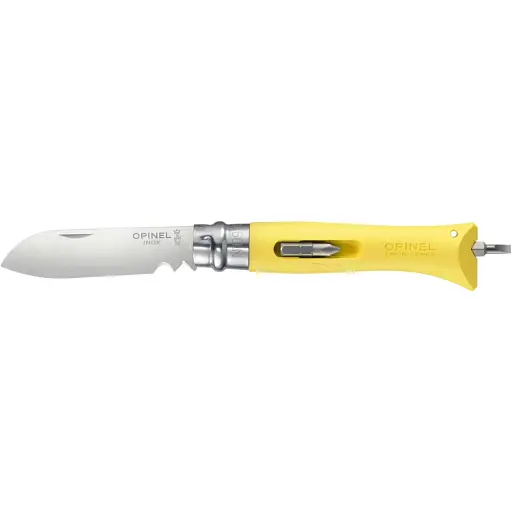 Нож Opinel DIY №9 VRI Inox Yellow