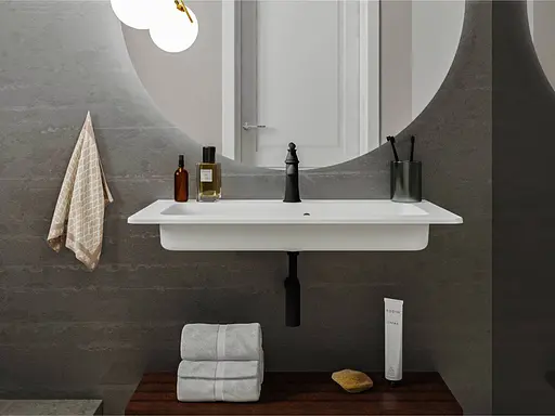 Умивальник Miraggio Rostriks Tres глянсовий 0001540, Білий - фото 4