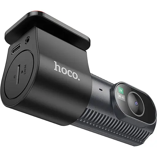 Автомобільний відеореєстратор Hoco DV8 2K Display Hidden with Rear Camera Black (6942007623384) [136872] - фото 4