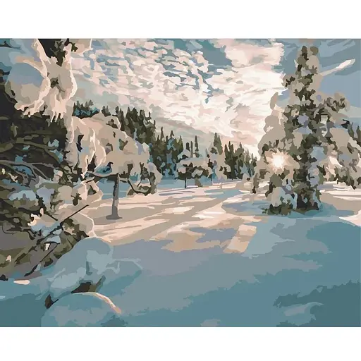 Набор для росписи ArtCraft Зимнее утро 40x50 см (10586-AC)