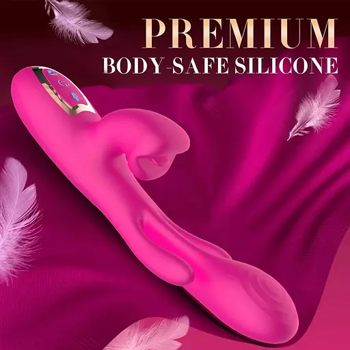 Вібратор B - Series Cute Towos 23.6 см (рожевий) - фото 12