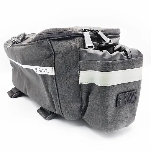 Велосумка на багажник B-Soul BG-165 термо черный (G0000088) - фото 3
