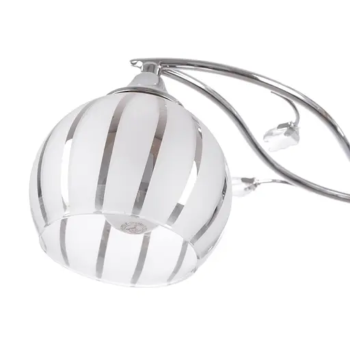 Люстра стельова Brille для кухні E14 40W CH (LK-248C/3) - фото 3