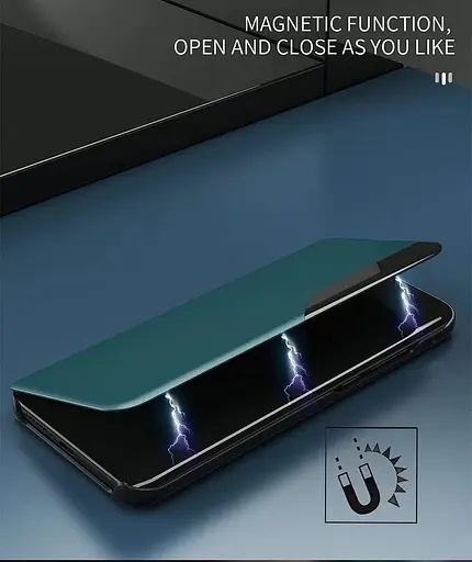 Чохол SEAHAI для Xiaomi Redmi Note 12 Pro 4G, Flip Clear View Напівпрозора обкладинка, що стоїть Стильний м'який силіконовий Books - фото 2