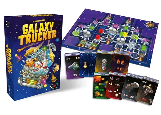 Настільна гра Czech Games Edition Космічні далекобійники (Galaxy Trucker) (англ.) (CGE00061) - фото 9