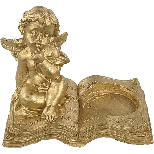 Подсвечник Ангел на книжке - фото 1