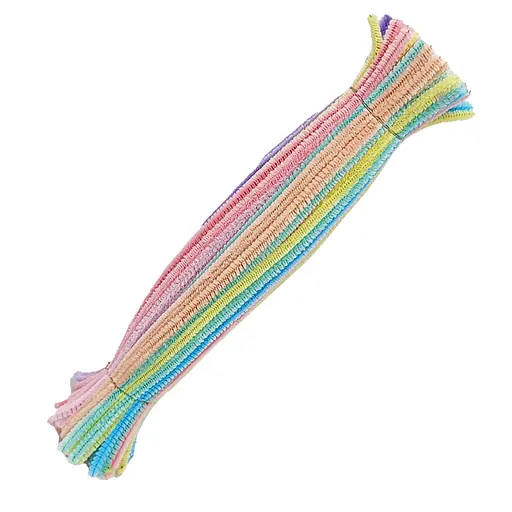 Набор для творчества "Синельная проволока" Bambi Синель-МІКС-№1 длина 29 см - фото 1