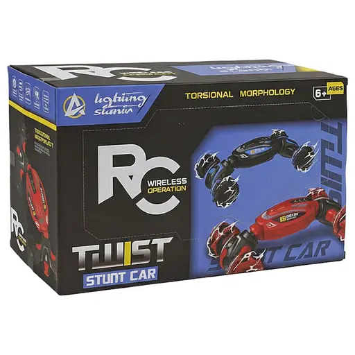 Трюковая радиоуправляемая машина-оборотень CK 918-98-01, трансформация, вращение 360°, аккумулятор 3.7V, Красная - фото 2