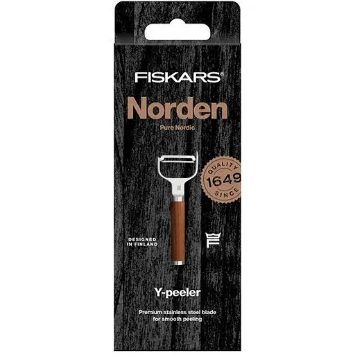 Нож для чистки Fiskars Norden с поперечным лезвием (1065246) - фото 5