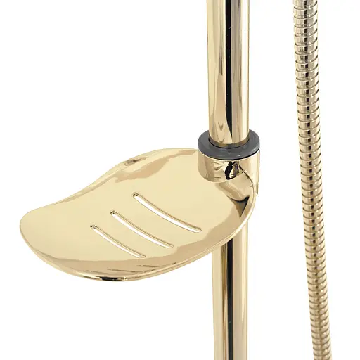 Душова система Rea Luis gold з мильницею в комплекті REA-P7006, Золотий - фото 7