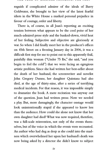 The Year of Magical Thinking: A Play by Joan Didion Based on Her Moir - фото 4