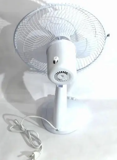 Вентилятор настольный Domotec MS-1626 3 скорости 30 Вт Белый - фото 3