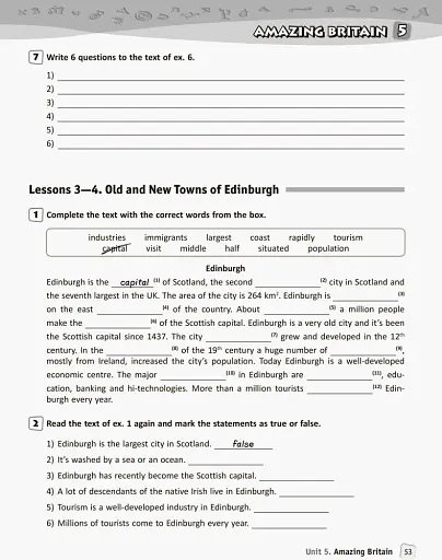 Англійська мова. 9 клас. Робочий зошит до підручника А. М. Несвіт - фото 5