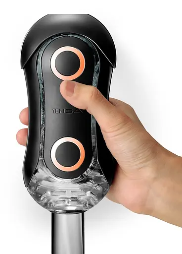 Мастурбатор Tenga Flip Orb Strong Orange Crash оранжевый - фото 3
