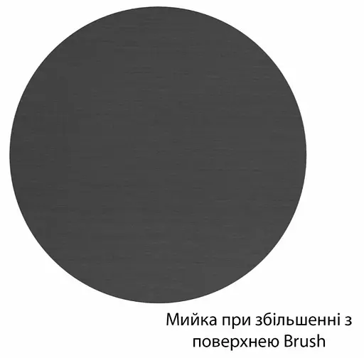 Кухонная мойка Kroner KRP Schwarze - 5050HM PVD (3,0/1,0 мм) (CV022793) - фото 6