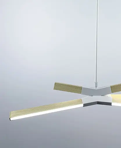 Сучасний світлодіодний світильник | Арт. NO 7 WT | Line F - фото 2