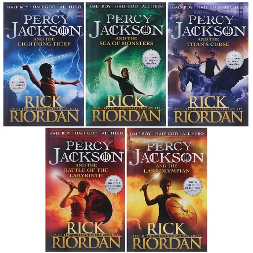 Percy Jackson Complete Collection (5 Books Slipcase) - Ріордан Рік - фото 1
