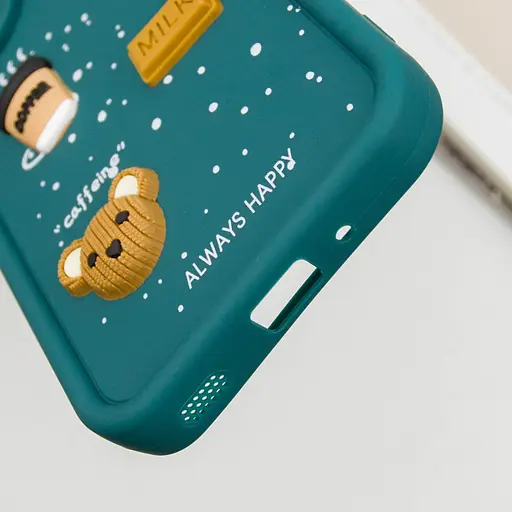 Чехол Epik TPU Toys Case для Xiaomi Redmi 12C/Poco C55 Сосновый зеленый/Always Happy - фото 7