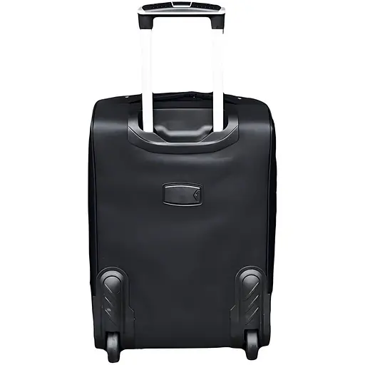 Набір тканинних валіз 3в1 з кодовим замком і телескопічною ручкою сірий (M90-3) - фото 3