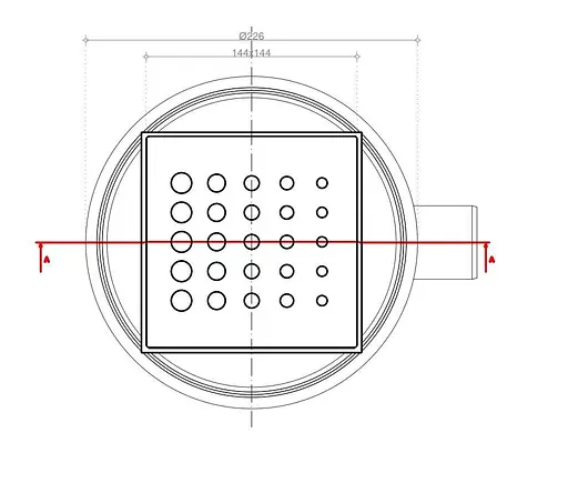 Душевой трап Pestan Confluo Vertical Drops 15x15 см (240159) - фото 5