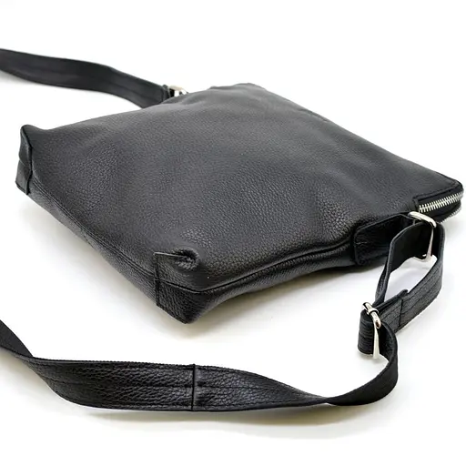 Чоловіча шкіряна сумка TARWA 27х28х6 см sum0026062 - фото 5