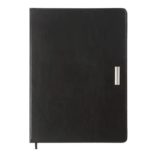 Щоденник датований Buromax Salerno 2026 A4 чорний (BM.2741-01)