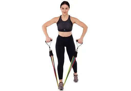 Набір гумових джгутів-еспандерів EasyFit Бубновського для фітнесу та реабілітації з 5 шт. (EF-6333) - фото 5