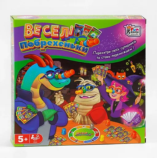 Настольная игра "Весёлые врушки" 32777 4FUN Game Club, 24 карточки, 4 очков, 11 колпачков, в коробке (6945717411531) - фото 1