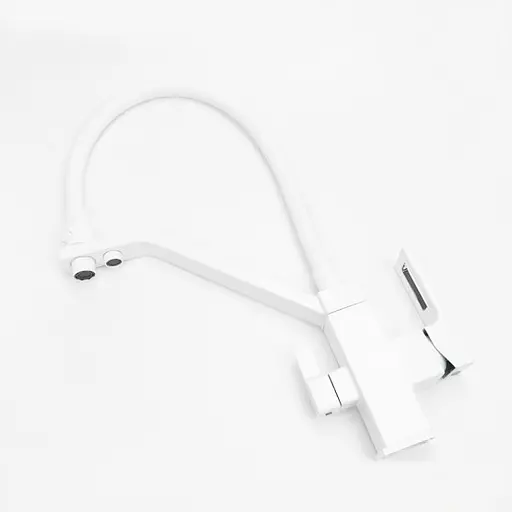 G4317-8 Змішувач для кухні однорич. силікон.гусак під фільтр лат.корп. гайка Ø35 білий Gappo 1/4, Білий - фото 2