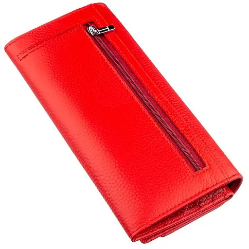 Кожаный женский кошелек ST Leather 10х18.5 см acs0014709 - фото 2
