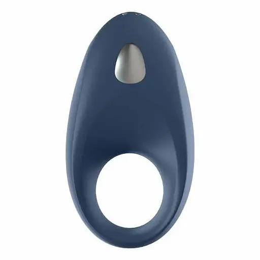 Эрекционное кольцо с вибрацией Satisfyer Mighty One 9 см синий - фото 4