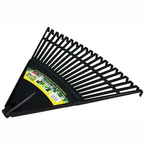 Грабли Ramp RG2-CZ веерные витие 20 зубцы без черенка черные (276659)