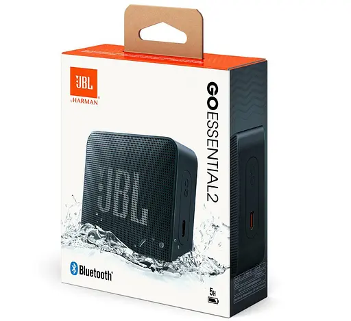 Портативна колонка JBL GO ES2-BLK Essential2 Bluetooth 4.2 IP67 Black - фото 7