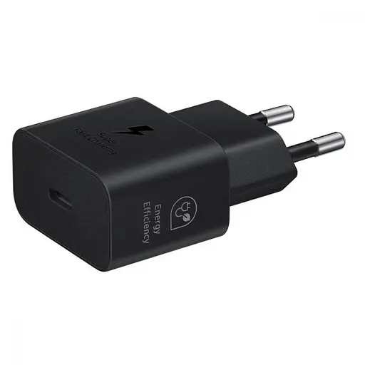 Зарядний пристрій Samsung 25W PD Power Adapter Black (w/o cable) (EP-T2510NBE) - фото 4