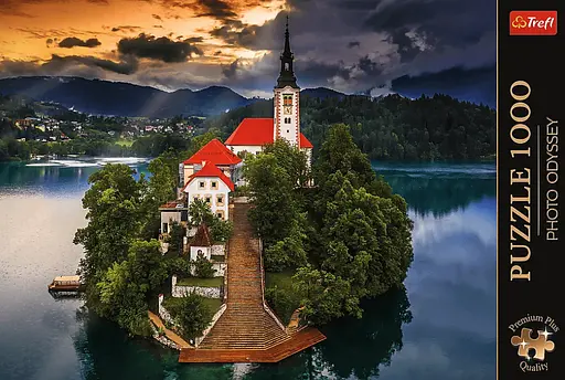 Пазл Photo Odyssey: Озеро Блед Словенія - 1000 елементів Trefl 10797 - фото 3