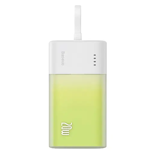 Повербанк Baseus 5200 mAh 20W Lightning (P10055600612-00) White - фото 3