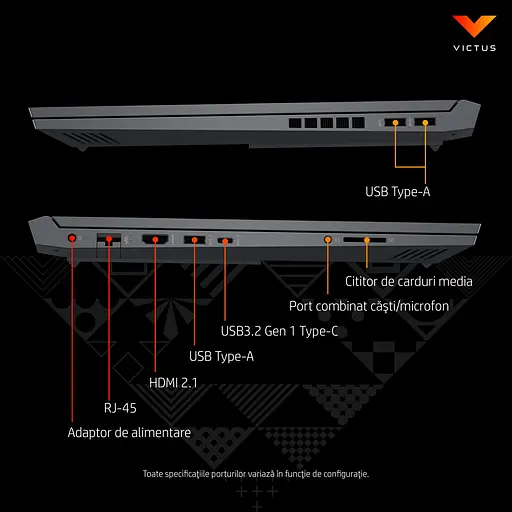 Ігровий ноутбук HP Victus 16-d1006nq i5-12500H 4.50GHz,IPS,16GB DDR5,1TB,RTX 3060 6GB,DOS - фото 11