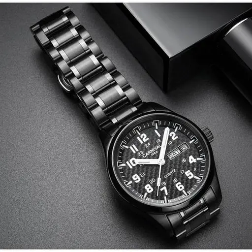 Часы мужские наручные Carnival Black Jack (Черные) - фото 8