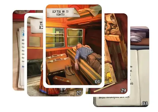 Настільна гра Geekach Games Шерлок. Убивство в поїзді (Murder on the Sind Mail) (укр.) (GKCH116S42) - фото 3