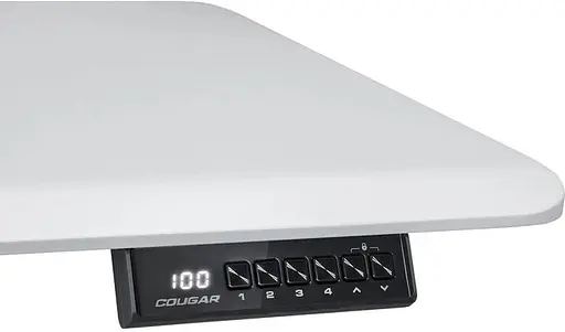 Геймерский стол Cougar Royal 120 Mossa з електричним регулюванням висоти White (Royal 120 Mossa (White)) - фото 5