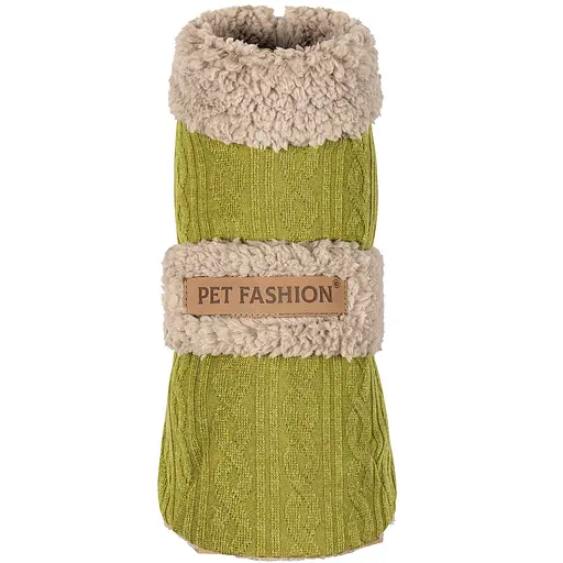 Попона для собак Gigi Pet Fashion ХХS фісташковий бежевий