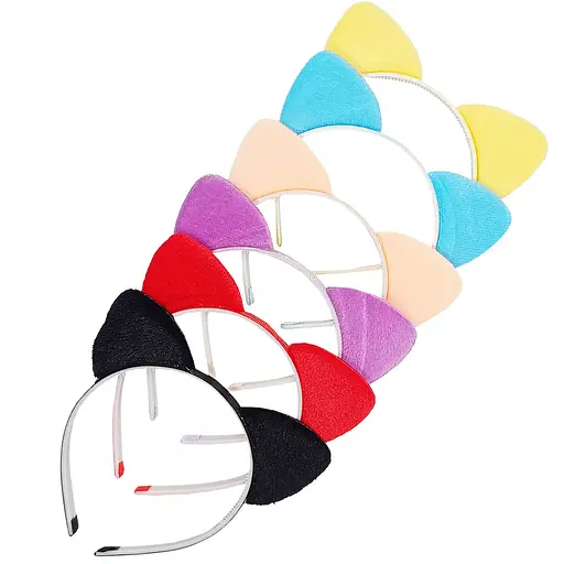 Набір дитячих обручів "Котячі вушка" 0106-281, 6 штук