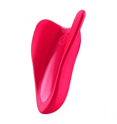 Вібратор на палець Satisfyer High Fly 6.5 см червоний - фото 5