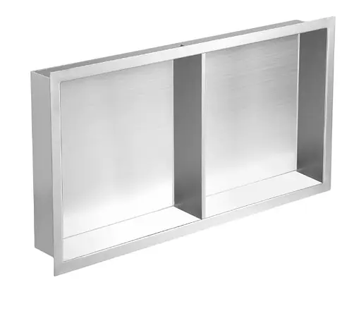 Полка-ниша для ванной комнаты Mixxus Premium NICHE-0103 из нержавеющей стали SUS304 (MI6681) - фото 1