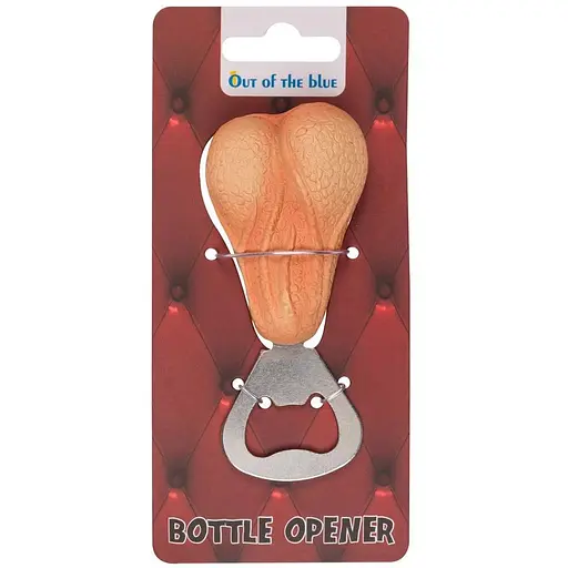 Відкривачка для пляшок Orion Sexy Bottle Opener Testicle тілесна - фото 4