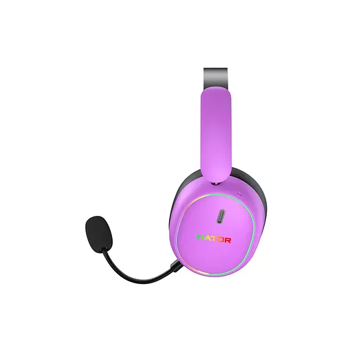 Наушники Hator Phoenix 2 Wireless Hi-Res SyncHUB Cyber Violet (ESH42) - фото 3