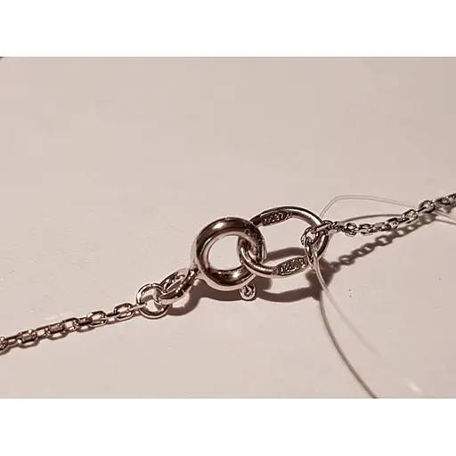 Серебряное колье Qvaliz с эмалью. 908-00857 Синий - фото 3