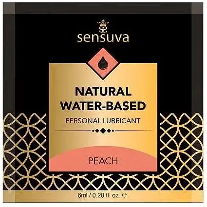 Пробник Sensuva - Natural Water-Based Peach (6 мл)